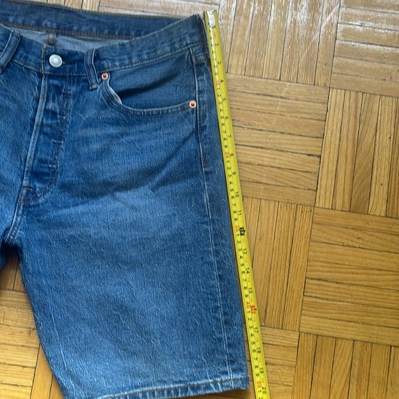Levi’s Strauss & Co 501 Shorts size 31 Blue Red Tab - Picture 9 of 12